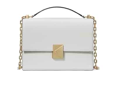 Kate Spade New York Deco Pebbled Leather Chain Shoulder